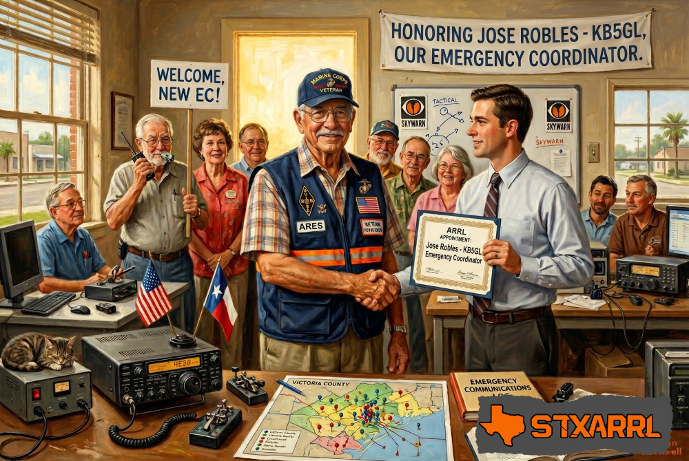 New STX EC for Victoria County – ARRL South Texas Section